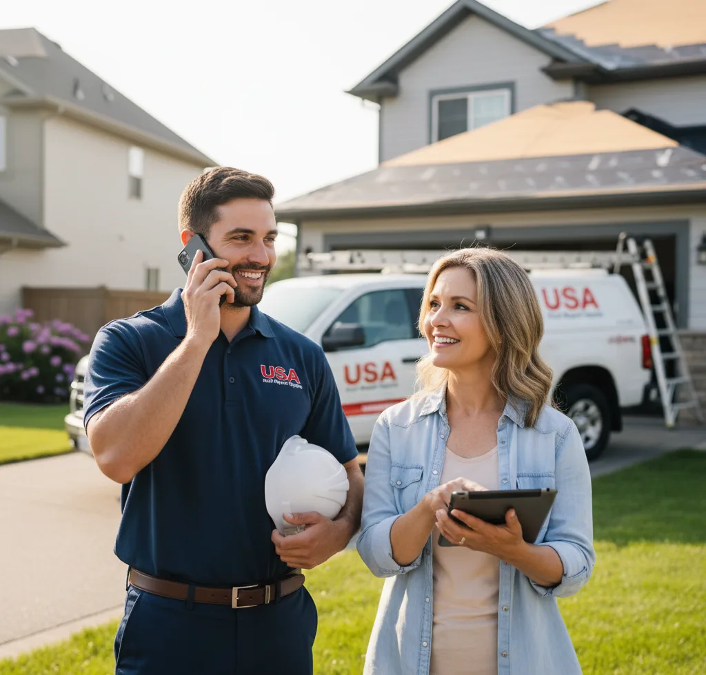 USA Roof Repair Experts customer support in Ladysmith